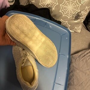 Betsey Johnson Sparkling Silver Women's Sneakers